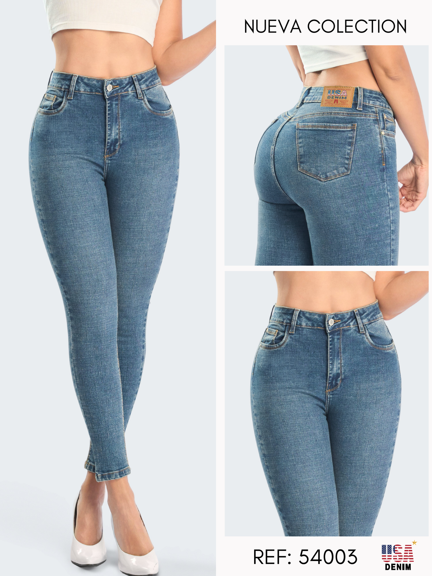 JEANS CLASICO DAMA REF 54003