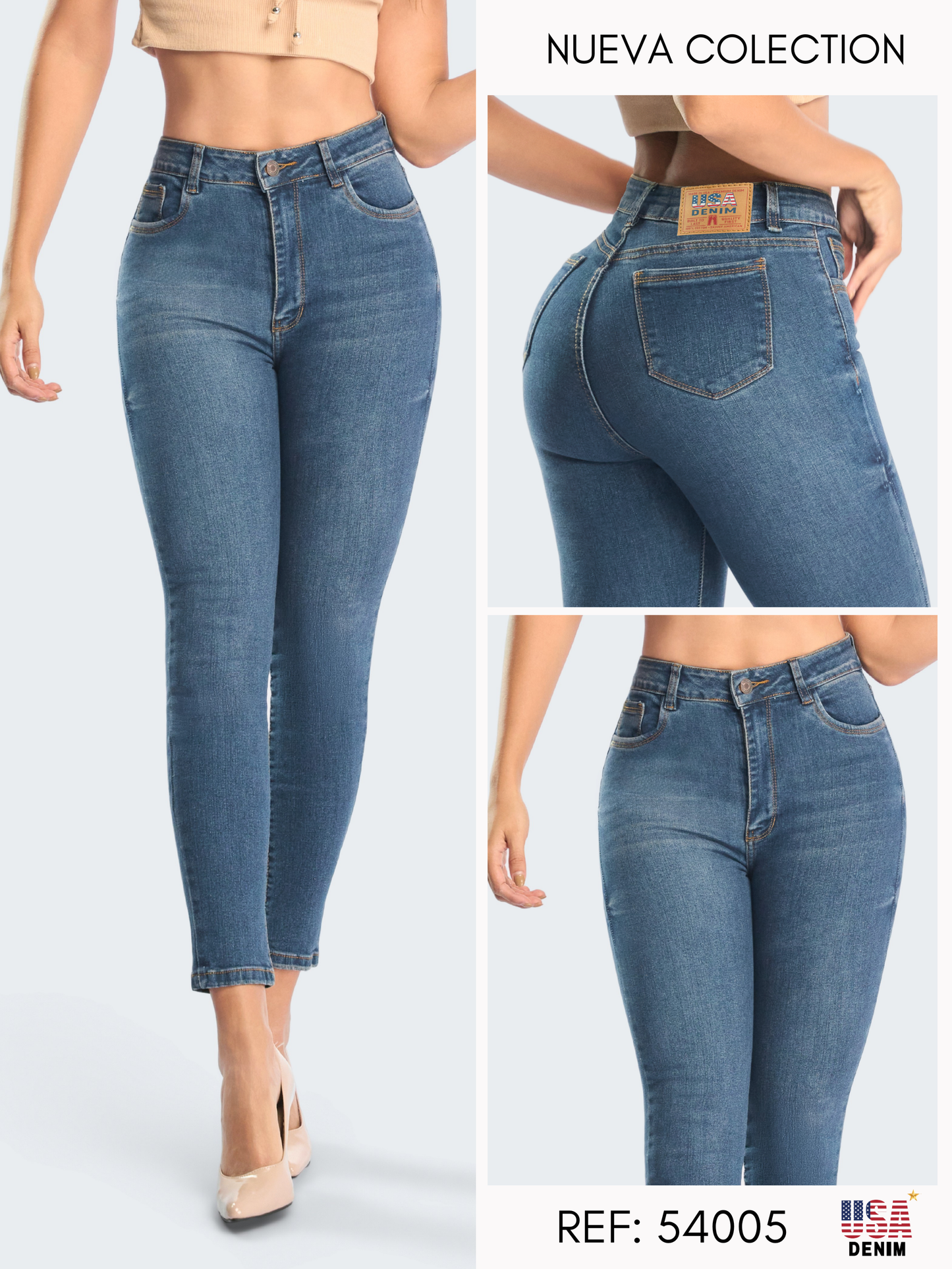 JEANS CLASICO DAMA REF 54005