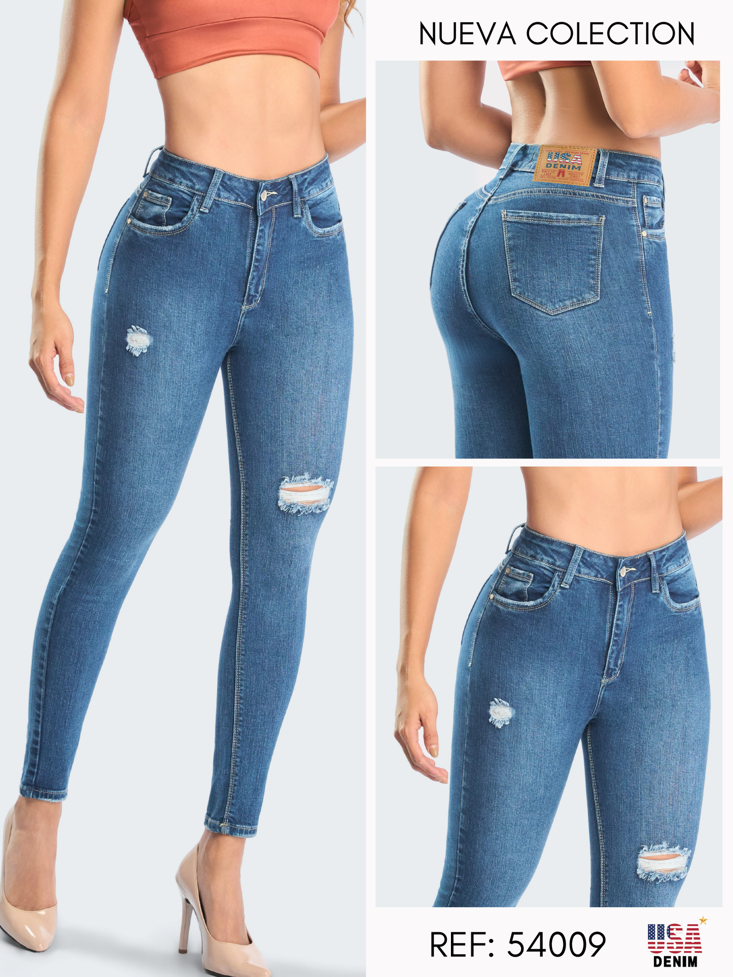 JEANS CLASICO DAMA REF 54009