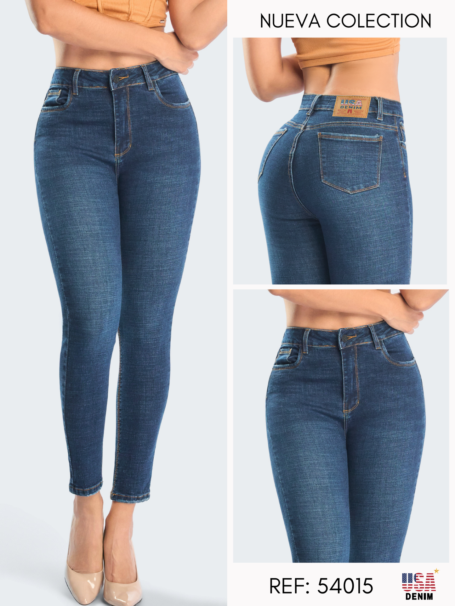 JEANS CLASICO DAMA REF 54015