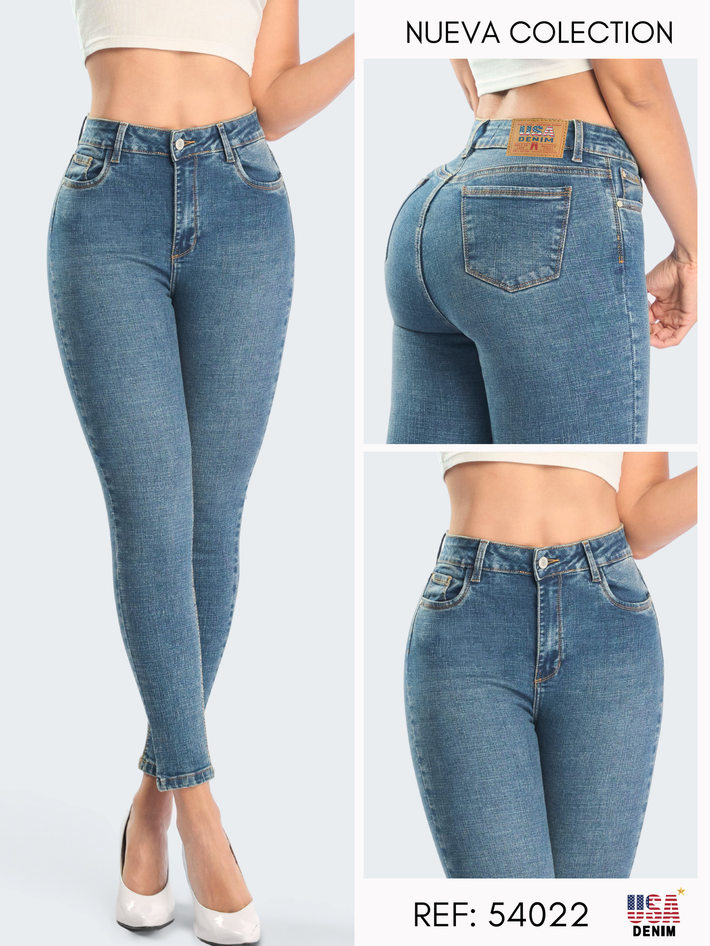 JEANS CLASICO DAMA REF 54022