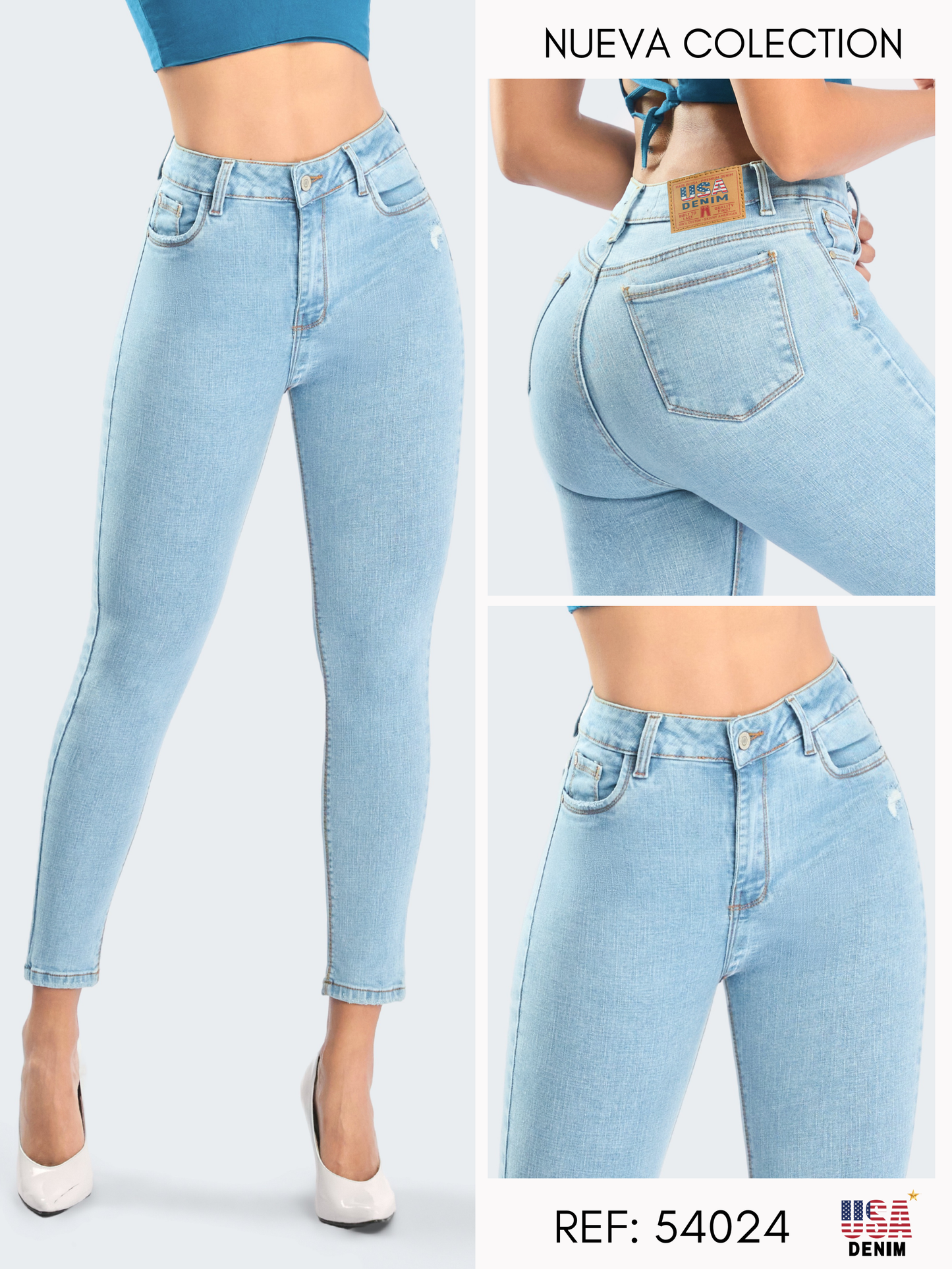 JEANS CLASICO DAMA REF 54024