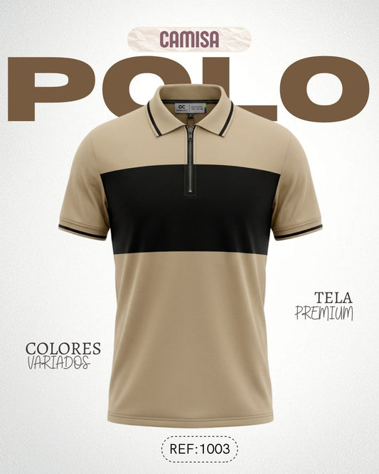 Camiseta slim Polo para hombre Ref: 1003C-NG