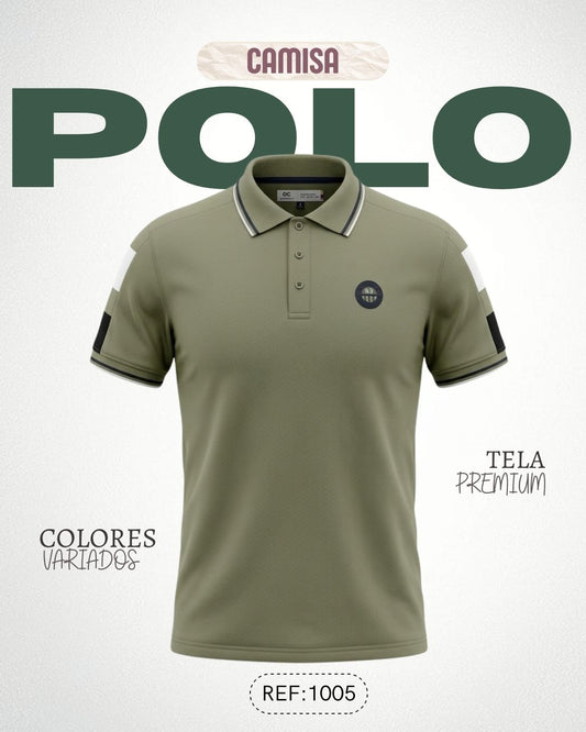 Camiseta slim Polo para hombre Ref: 1005VD