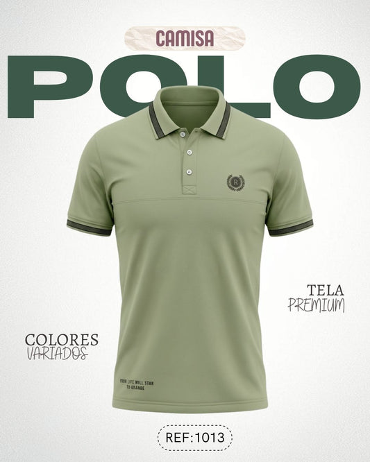 Camiseta slim Polo para hombre Ref: 1013VE