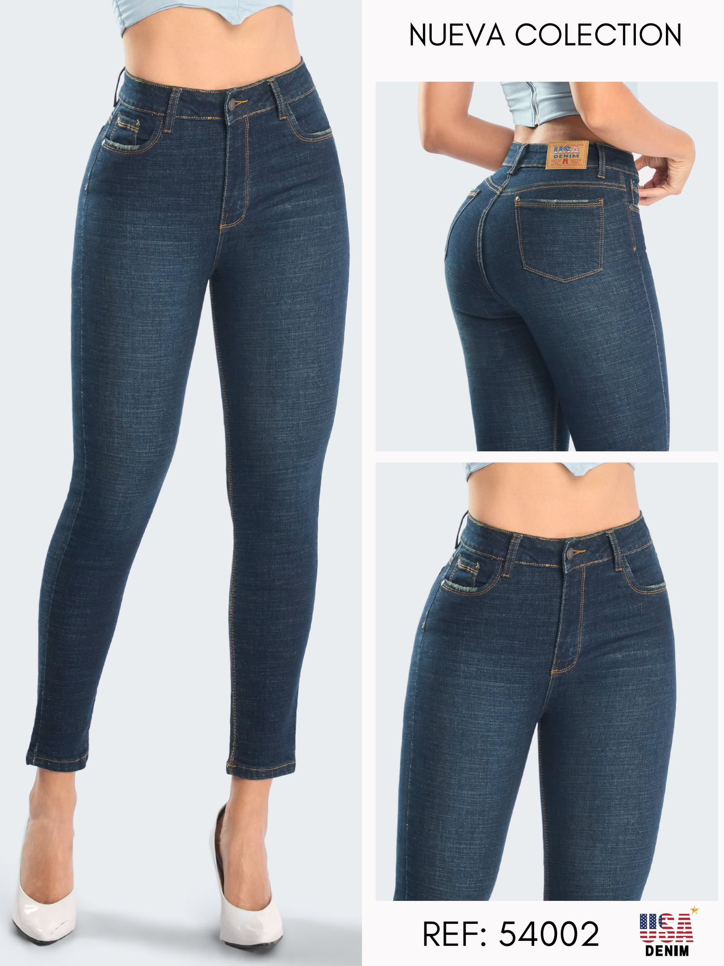 JEANS CLASICO DAMA REF 54002