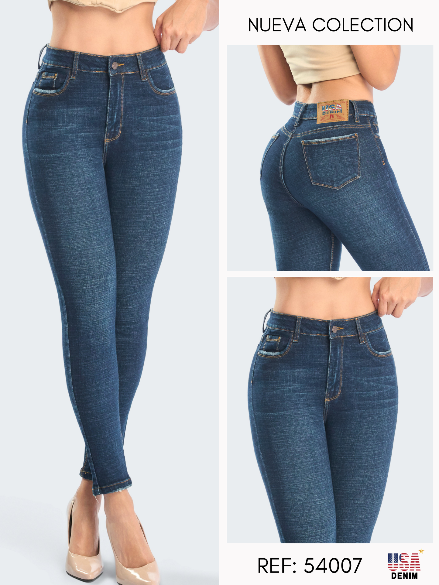 JEANS CLASICO DAMA REF 54007