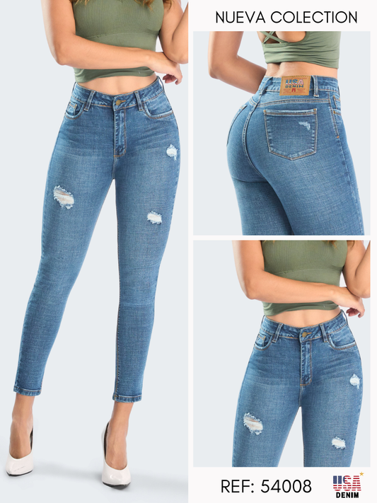 JEANS CLASICO DAMA REF 54008