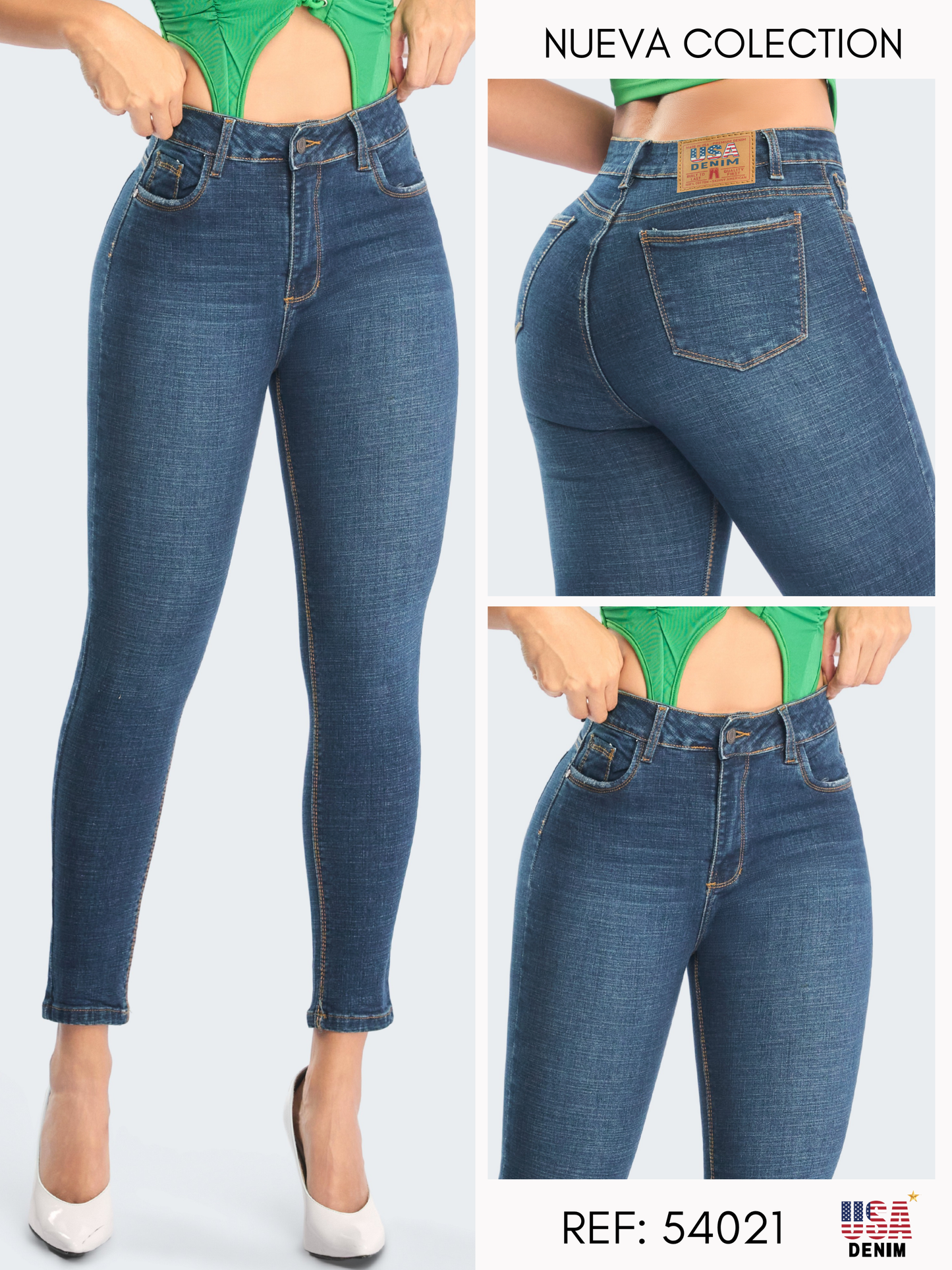 JEANS CLASICO DAMA REF 54021