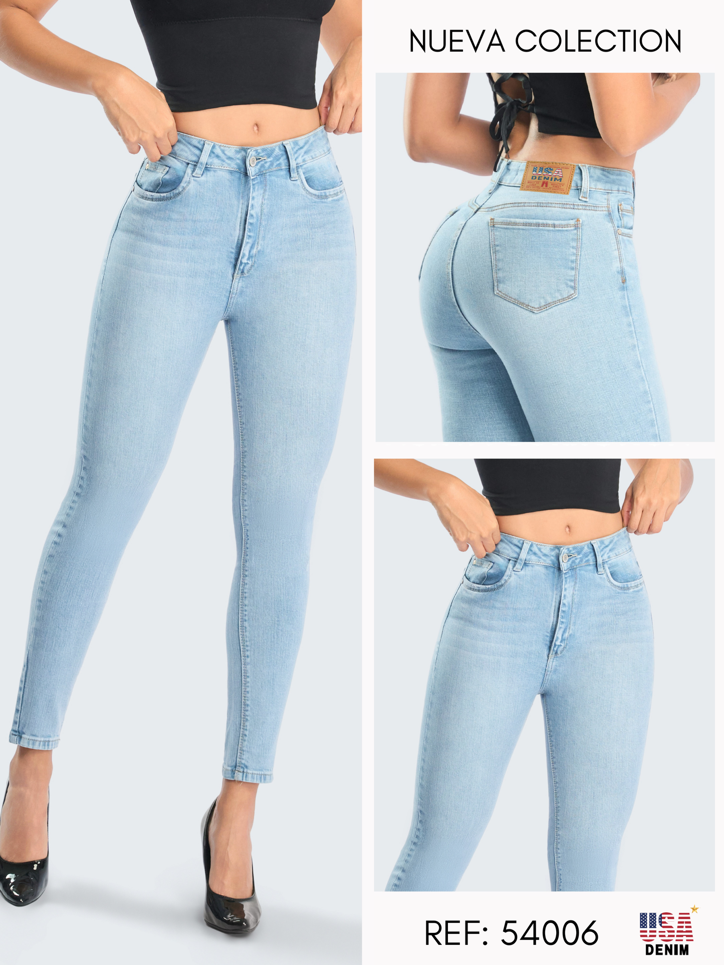 JEANS CLASICO DAMA REF 54006